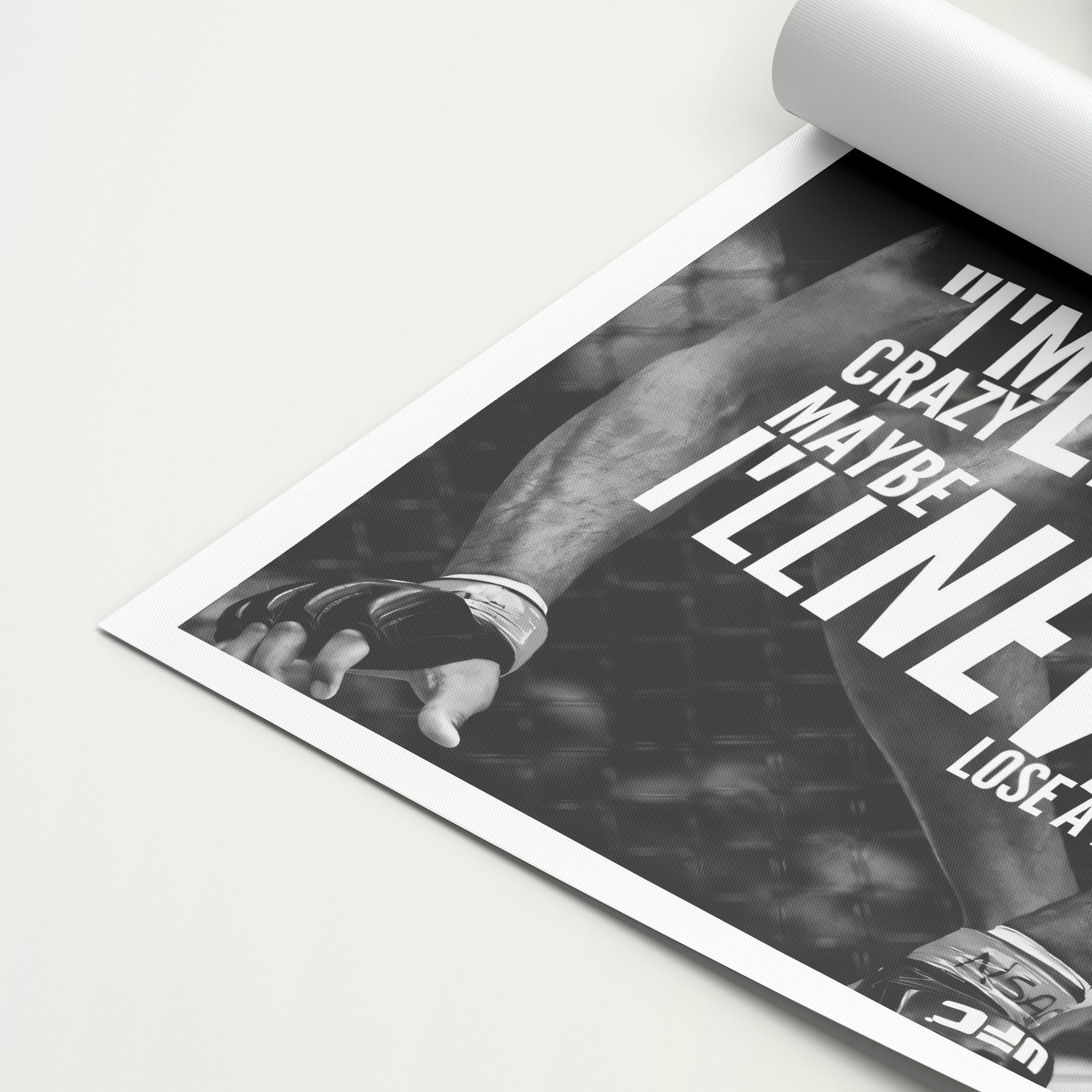 Jon Jones 'Crazy' Canvas