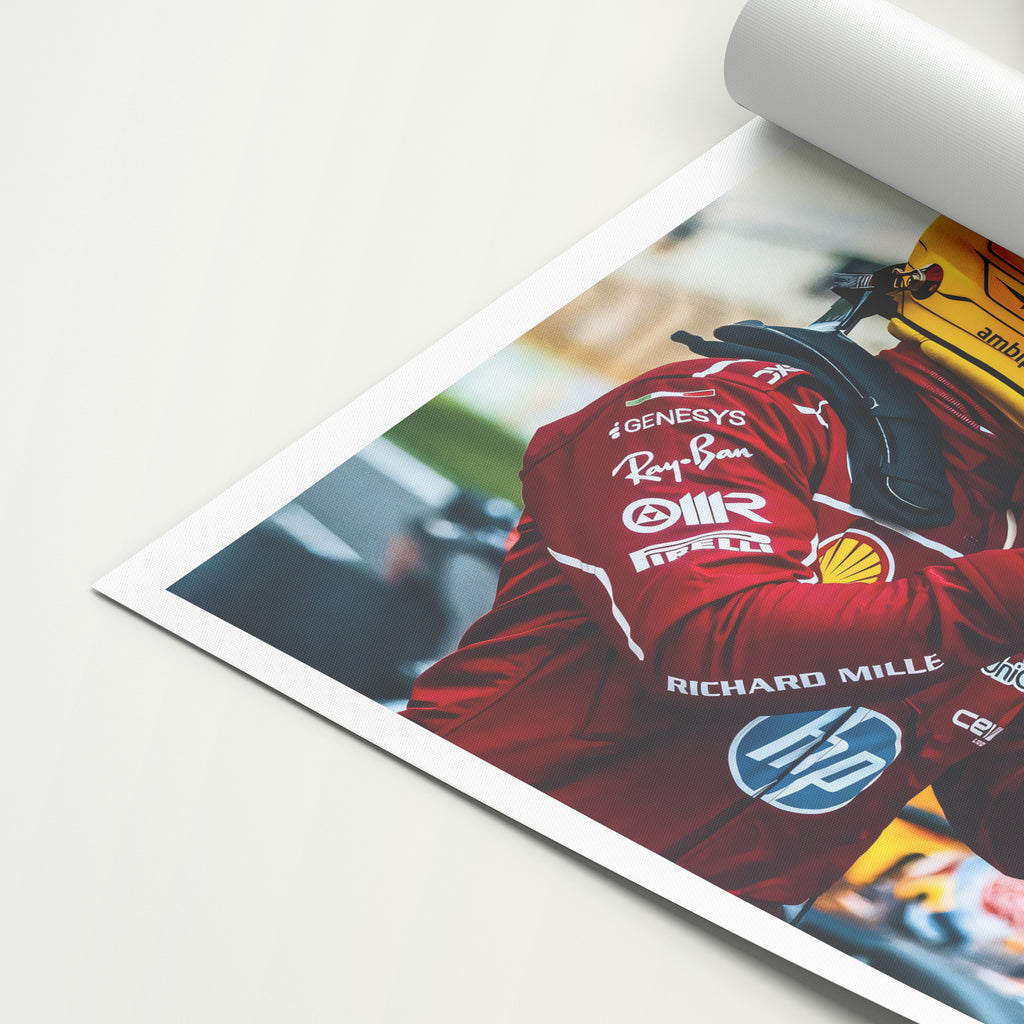 Lewis Hamilton 'Victory 25' Canvas