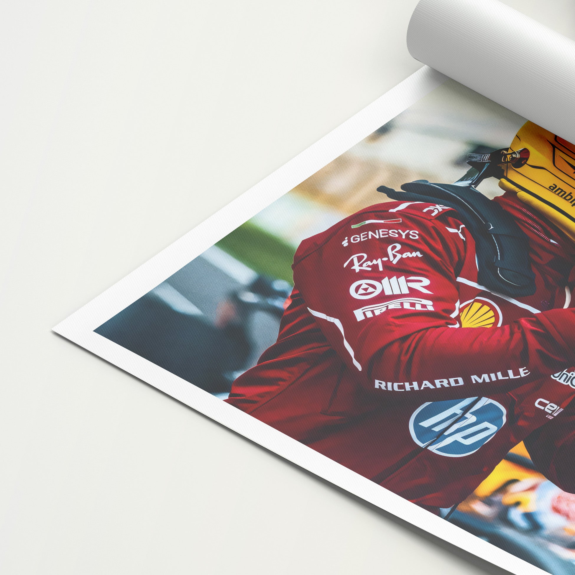 Lewis Hamilton 'Victory 25' Canvas