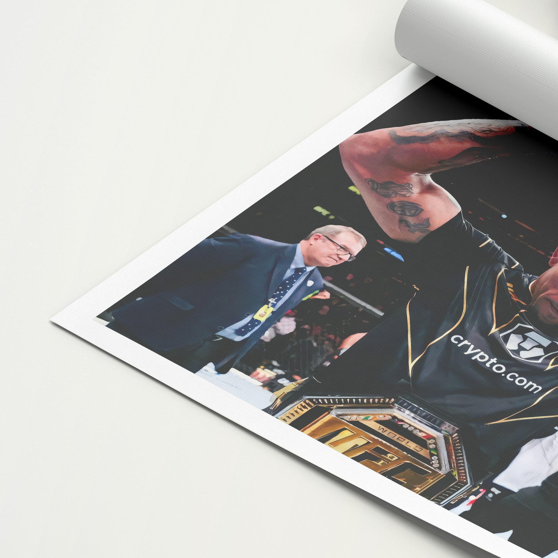 Alex Pereira 'Winners' Canvas