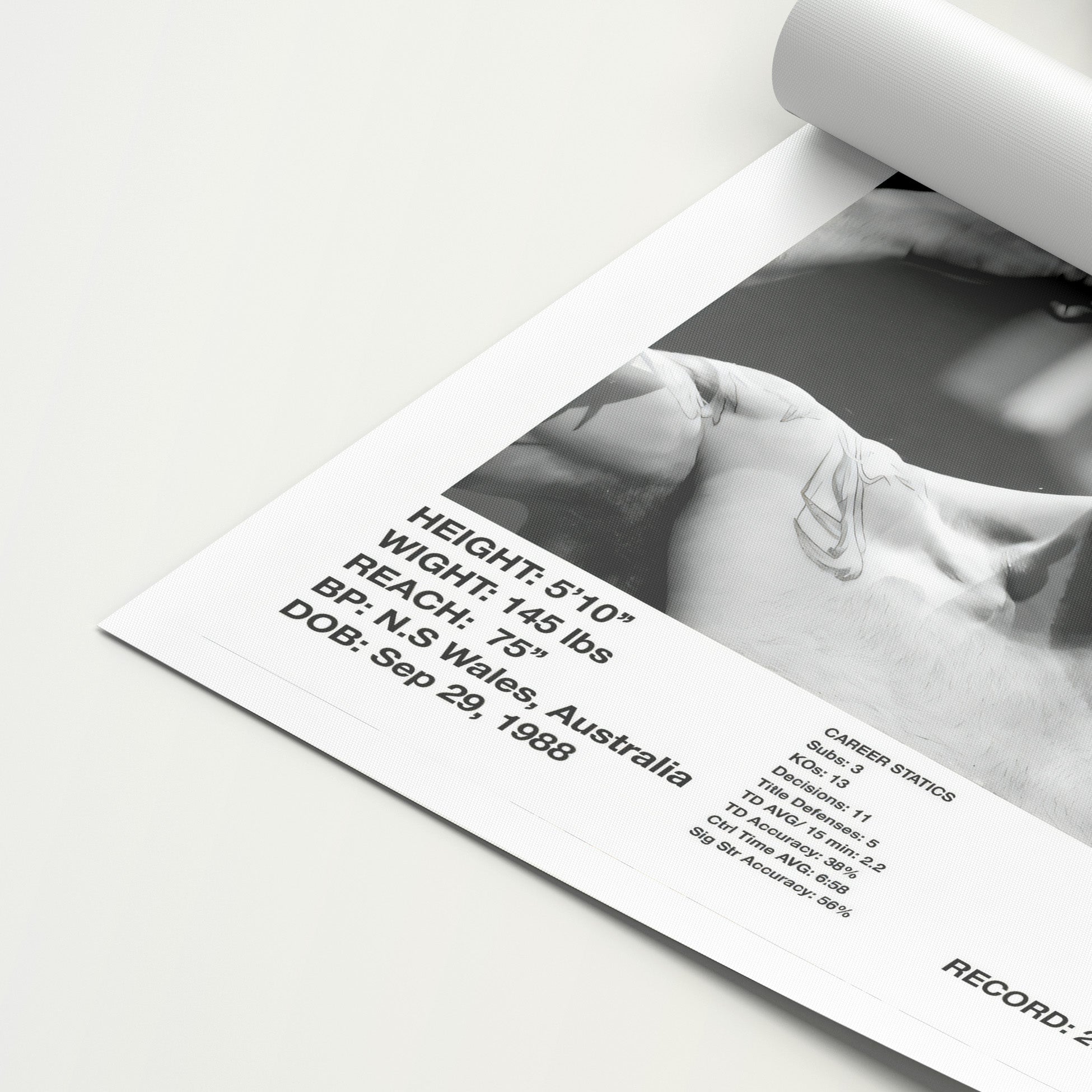 Alexander Volkanovski 'States' Canvas