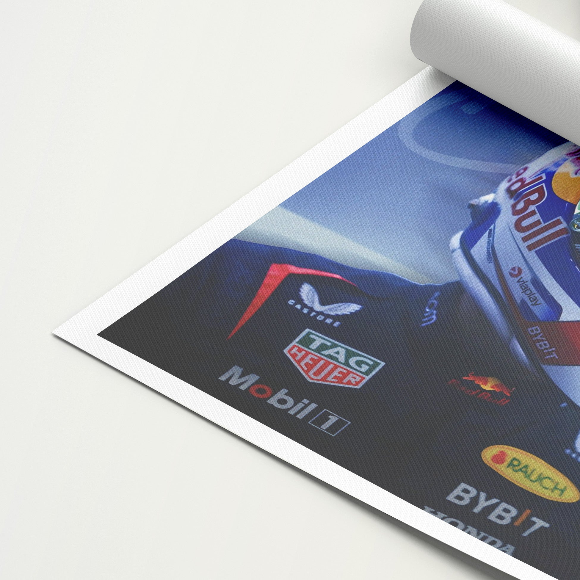Max Verstappen 'Blue' Canvas