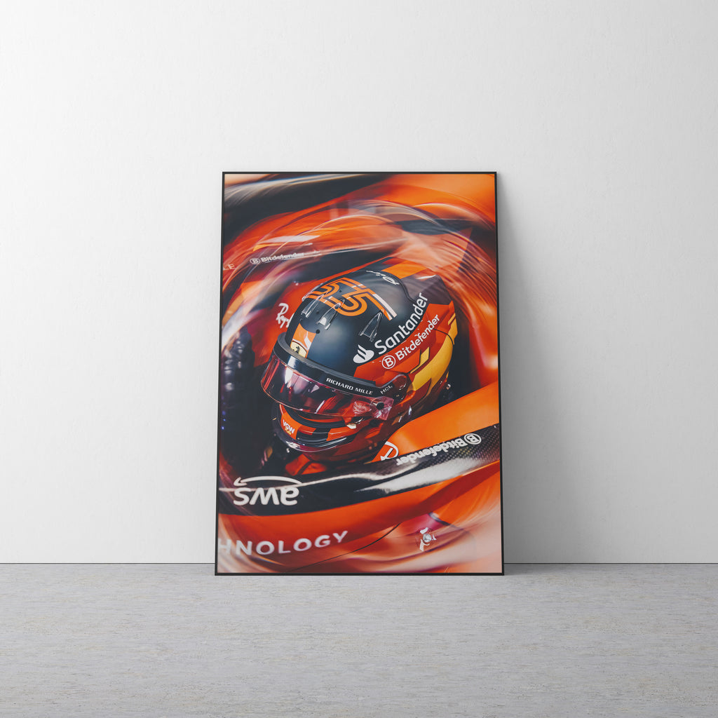 Carlos Sainz 'Motion' Canvas