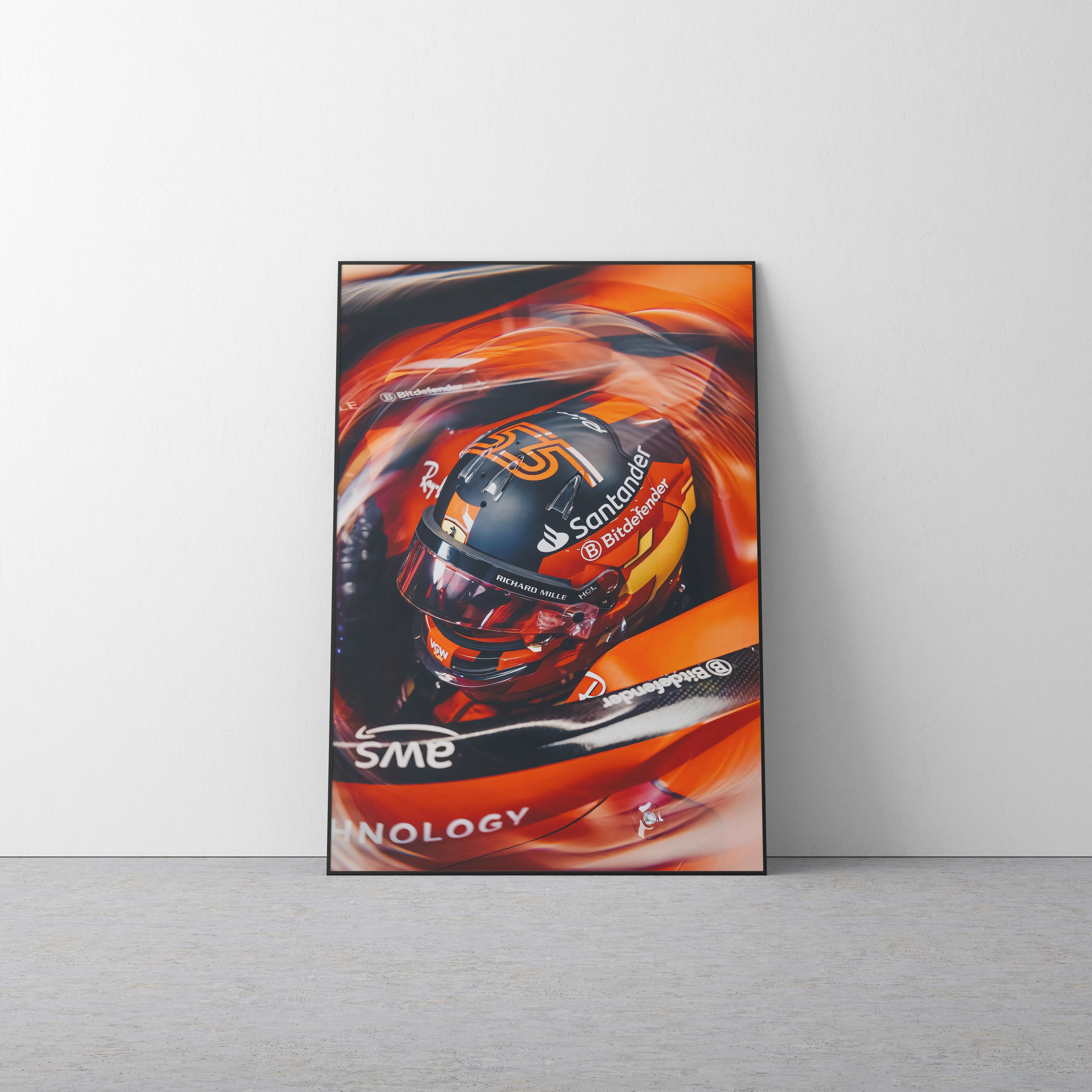 Carlos Sainz 'Motion' Canvas