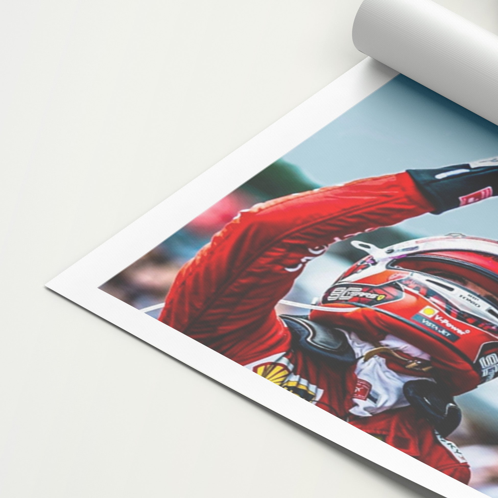 Charles Leclerc 'Number 1' Canvas