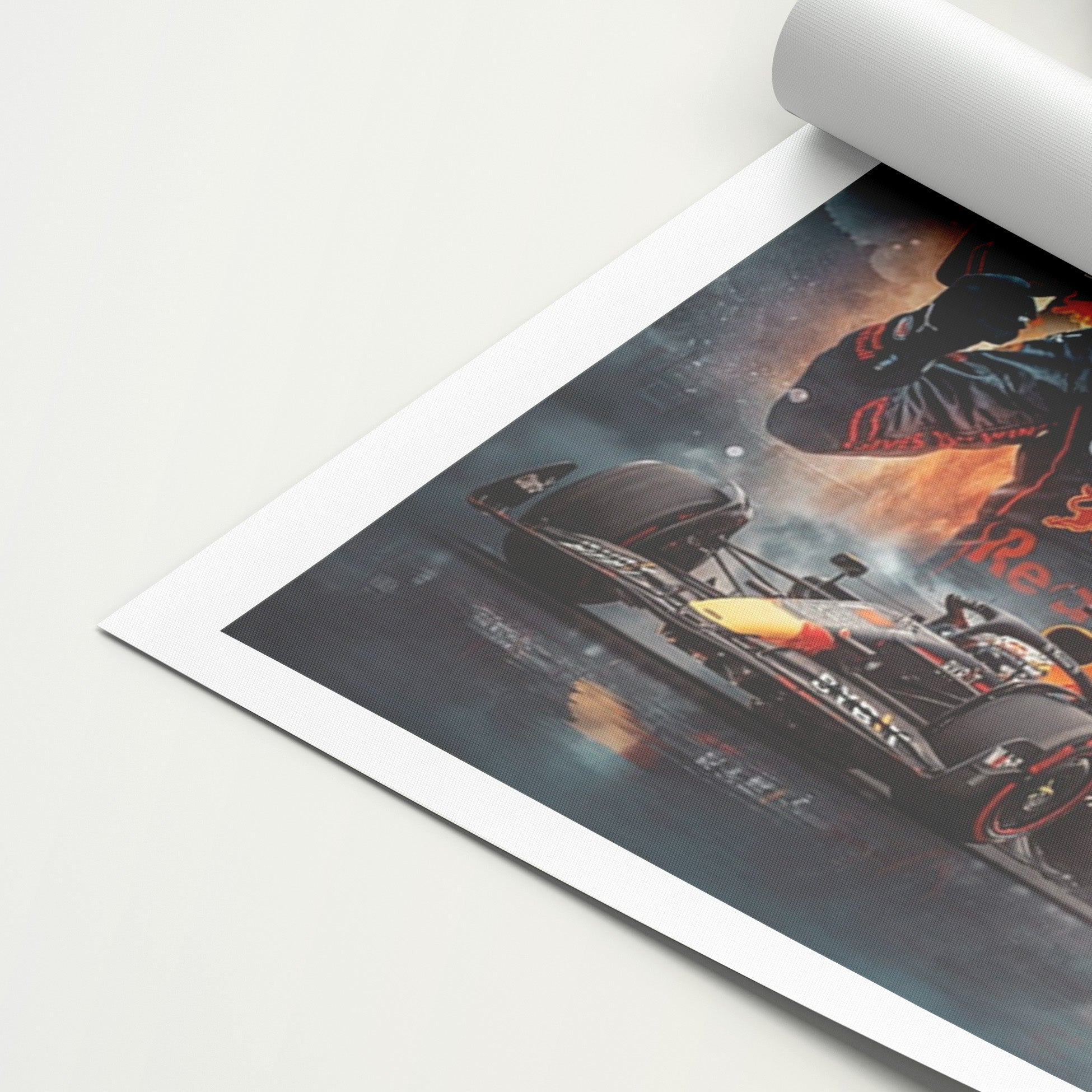 Max Verstappen 'World Champion' Canvas