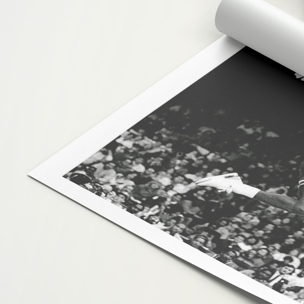 Michael Jordan ' Work While they Sleep' Canvas