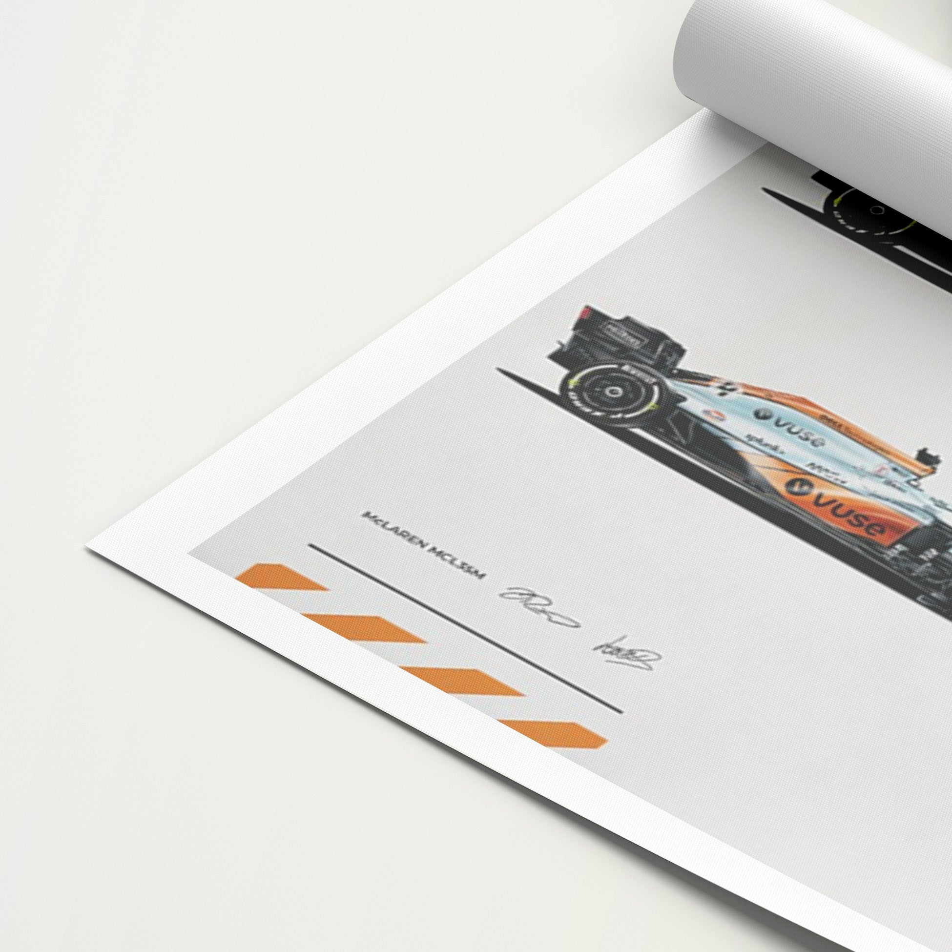 Ricciardo & Norris '2021 Season' McLaren Canvas