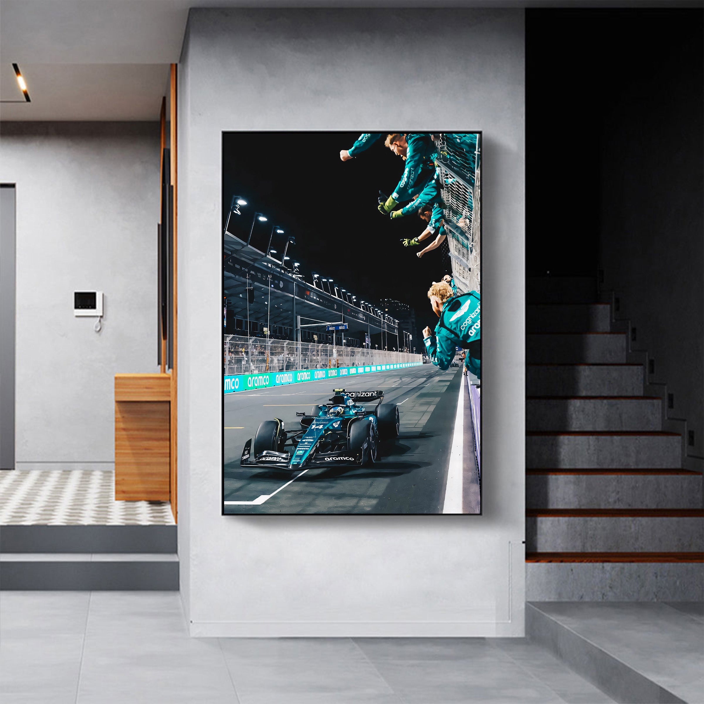 Aston Martin Aramco 'Fernando Alonso' Canvas