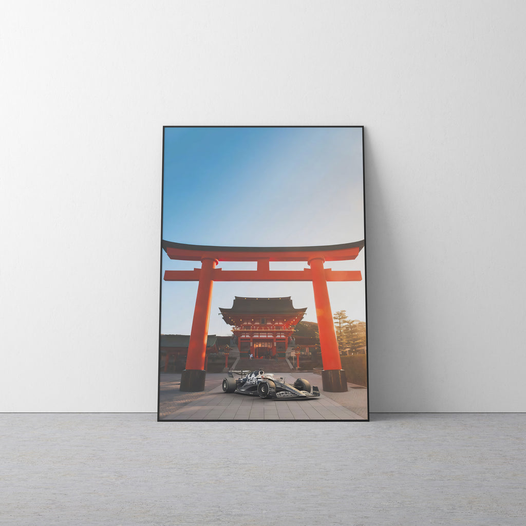 Yuki Tsunoda 'Fushimi Shrine' Canvas