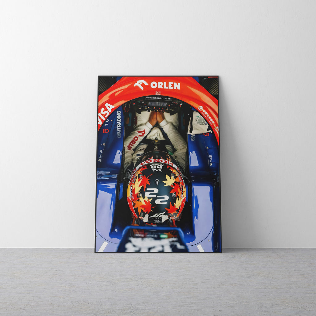 Yuki Tsunoda '22' Canvas