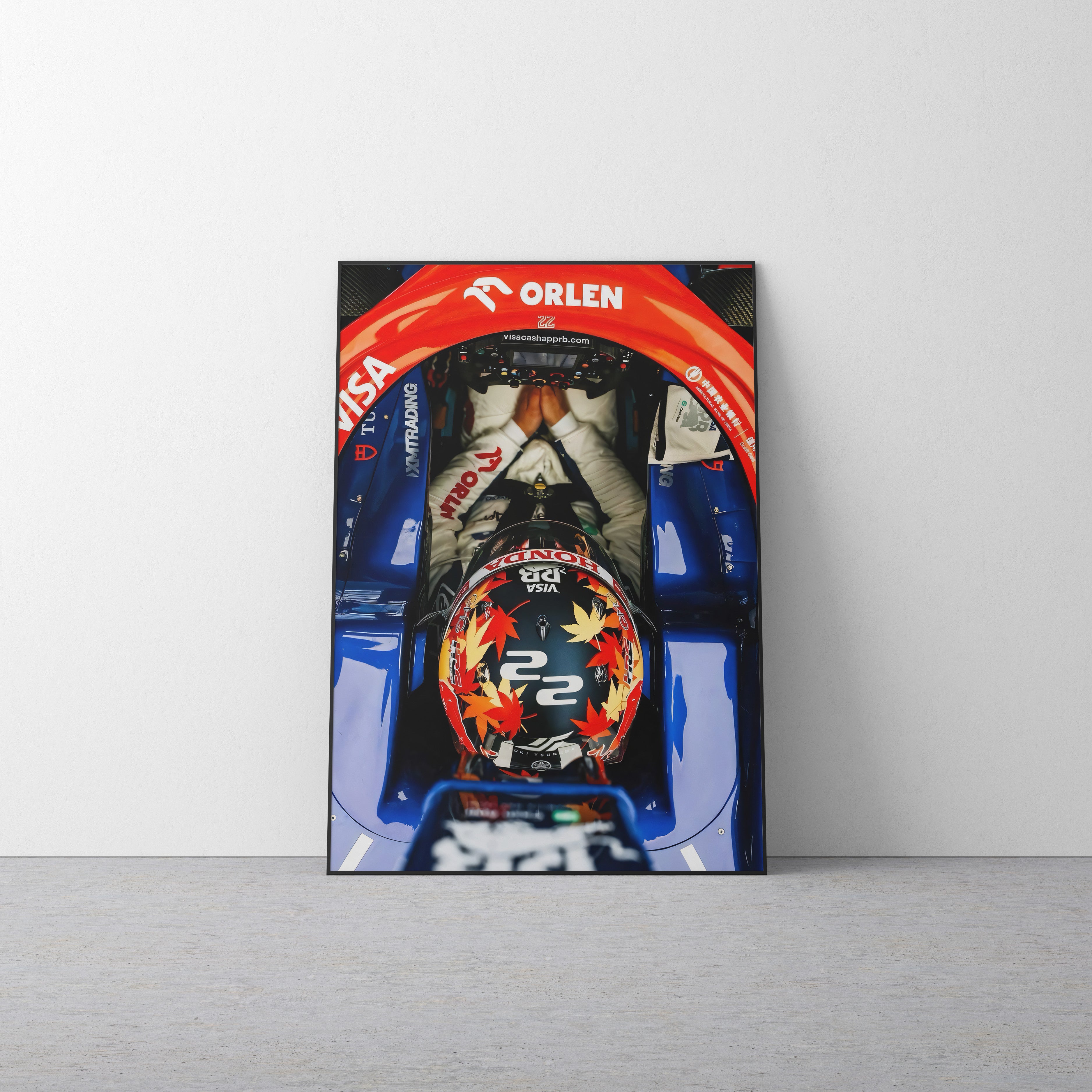 Yuki Tsunoda '22' Canvas