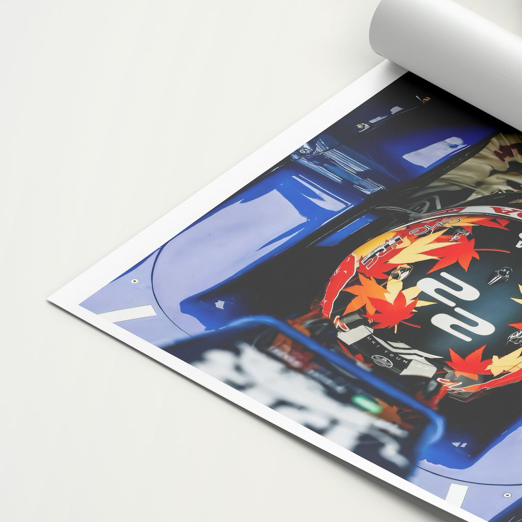 Yuki Tsunoda '22' Canvas