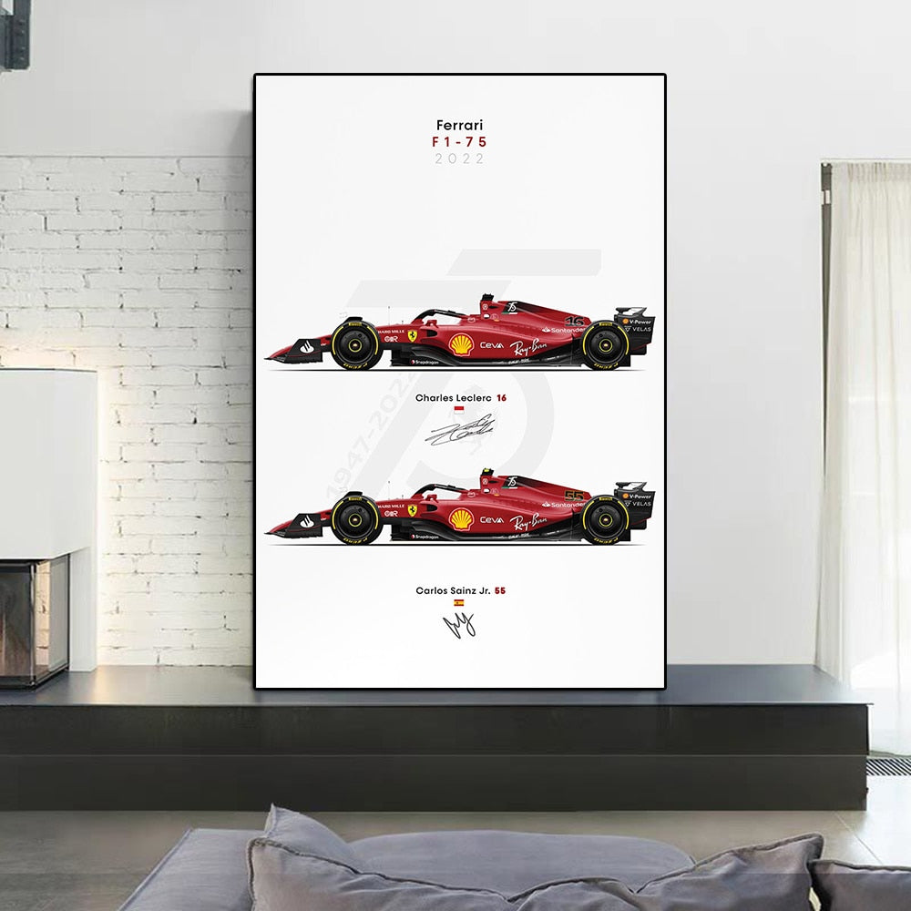 Ferrari '75th Anniversary' Signature Canvas